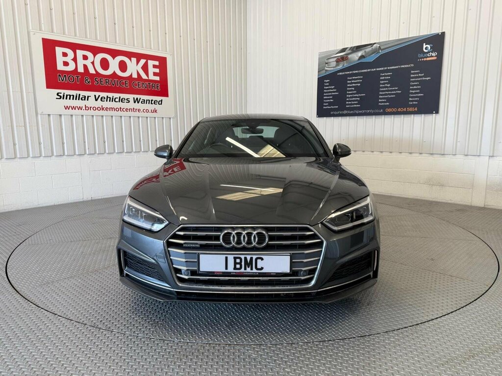 Audi A5 Hatchback 2.0 Tfsi S Line Sportback S Tronic Quatt AK18YWG Grey #3