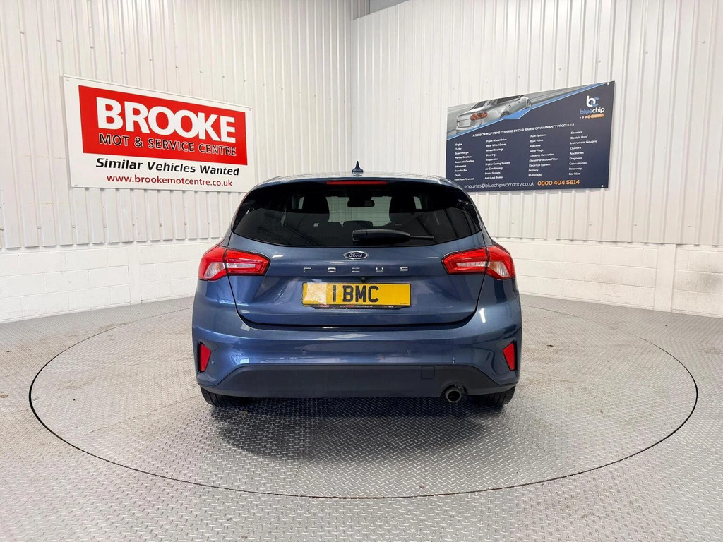 Ford Focus Hatchback 1.0T Ecoboost Titanium X Euro 6 Ss DO69NAH Blue #6