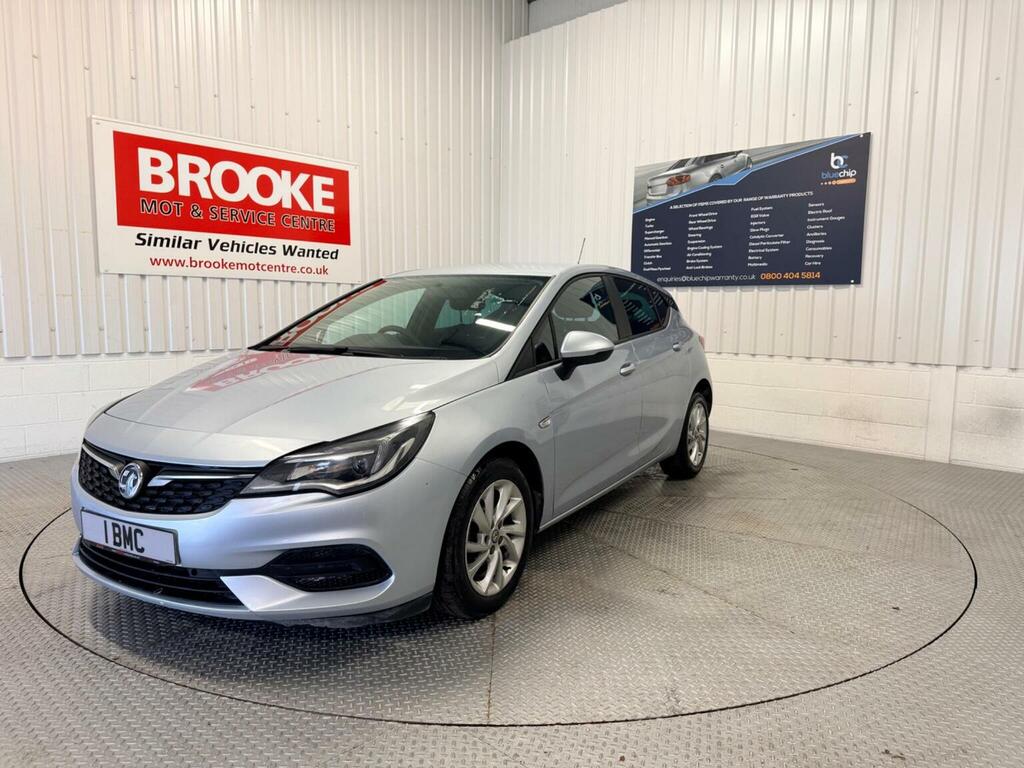 Vauxhall Astra Hatchback 1.5 Turbo D Se Euro 6 Ss 202070 BD70XGF Silver #3
