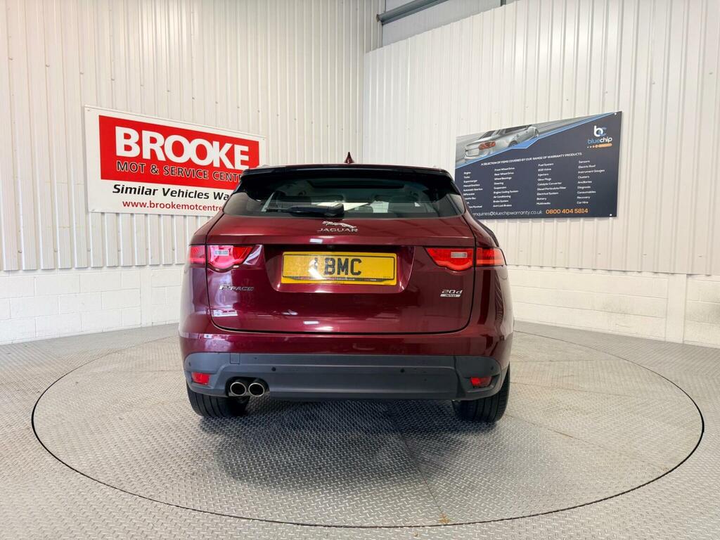 Jaguar F-Pace Suv 2.0 D180 Portfolio Awd Euro 6 Ss Red #6