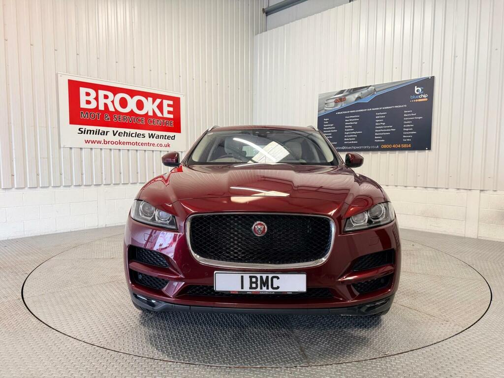 Jaguar F-Pace Suv 2.0 D180 Portfolio Awd Euro 6 Ss Red #3