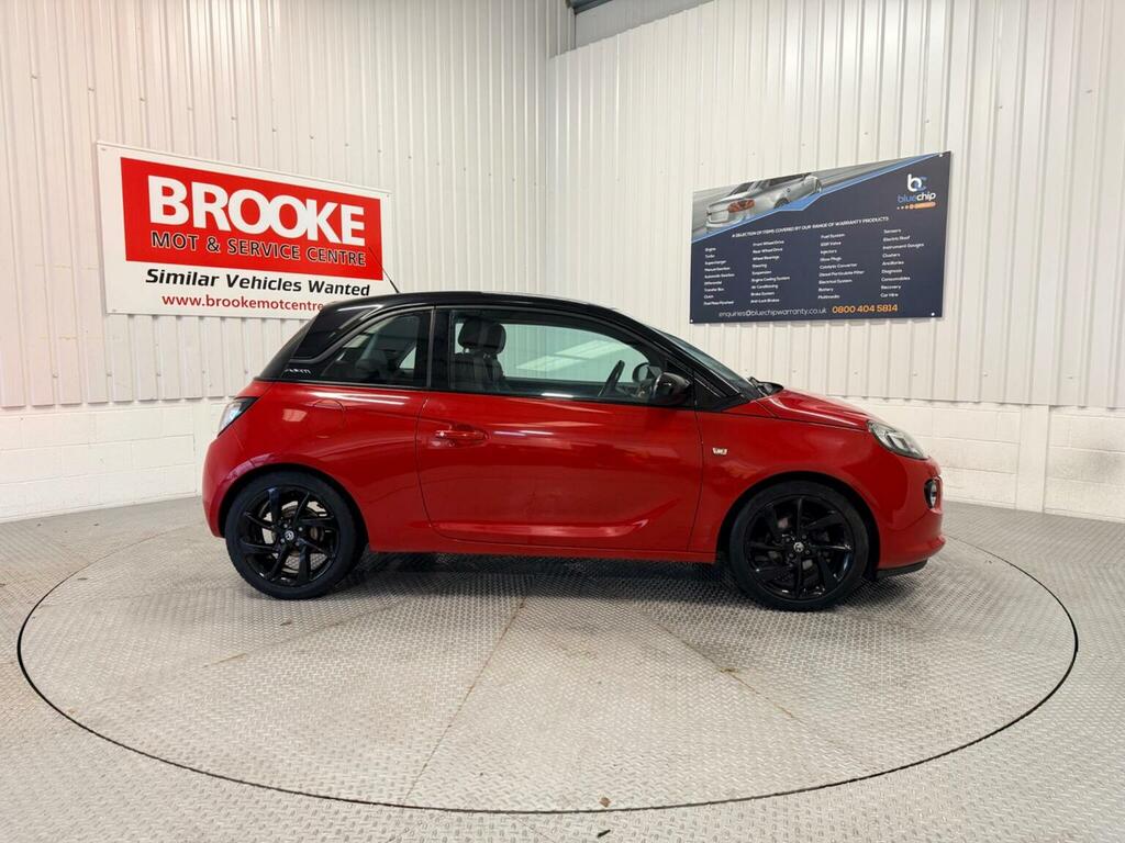 Vauxhall Adam Hatchback 1.2I Ecoflex Energised Euro 6 Ss KU18OUH Red #4