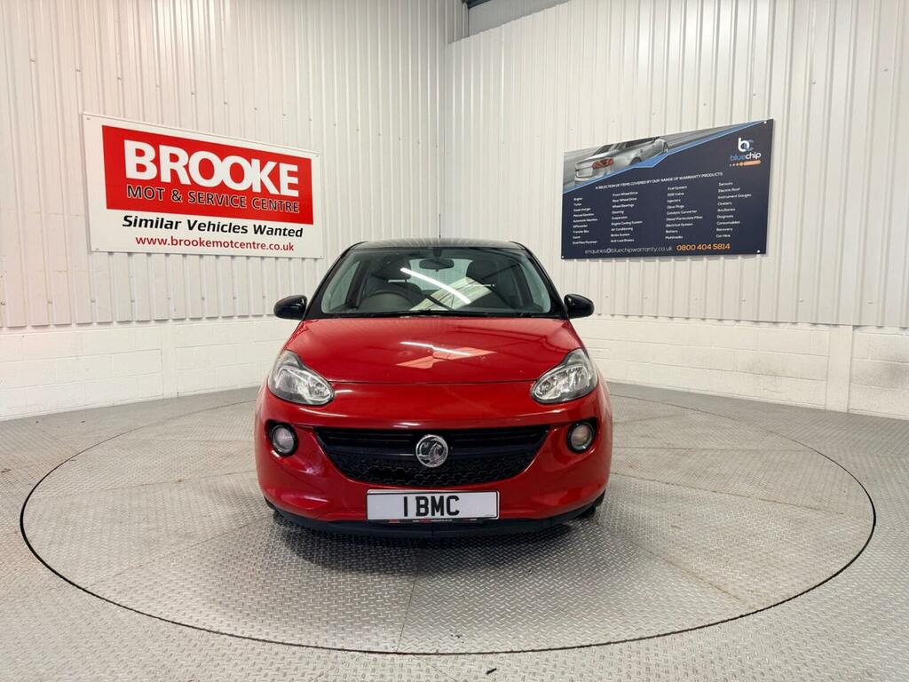 Vauxhall Adam Hatchback 1.2I Ecoflex Energised Euro 6 Ss KU18OUH Red #2