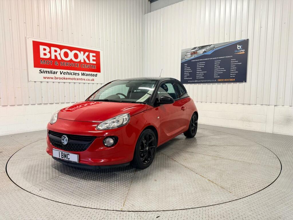 Vauxhall Adam Hatchback 1.2I Ecoflex Energised Euro 6 Ss KU18OUH Red #3
