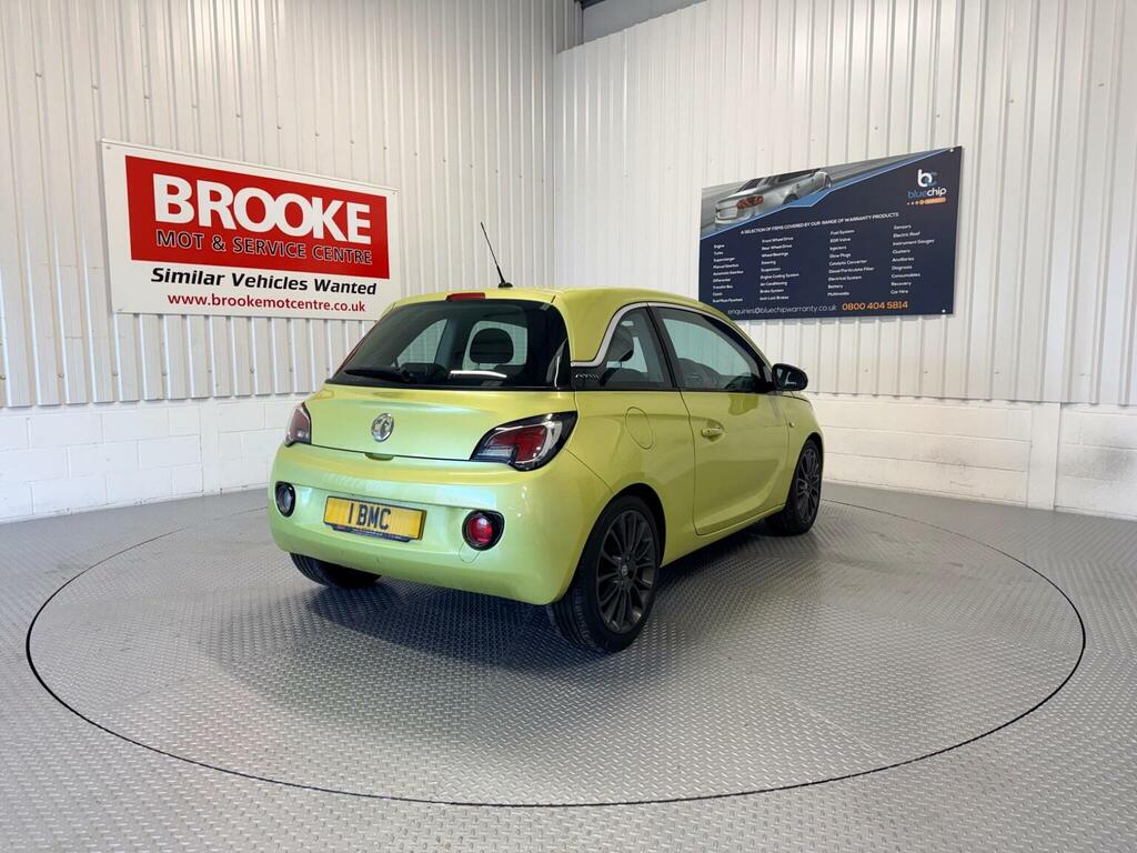 Vauxhall Adam Hatchback 1.2 16V Glam Euro 5 201463 RJ63VHV Green #5