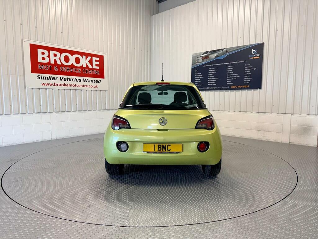 Vauxhall Adam Hatchback 1.2 16V Glam Euro 5 201463 RJ63VHV Green #6