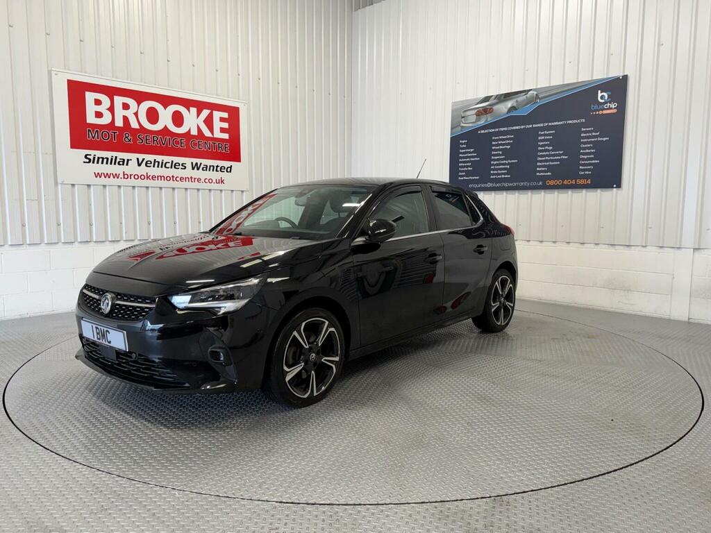 Vauxhall Corsa Hatchback 1.2 Turbo Elite Nav Premium Euro 6 Ss FE70MYG Black #2