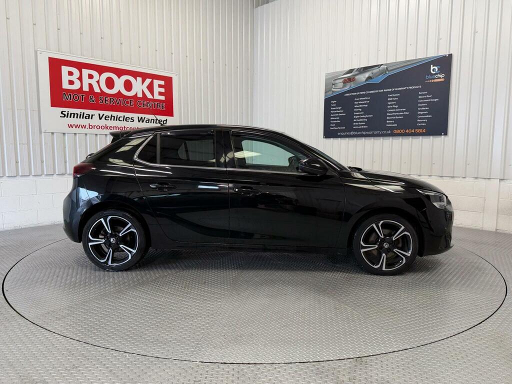 Vauxhall Corsa Hatchback 1.2 Turbo Elite Nav Premium Euro 6 Ss FE70MYG Black #5