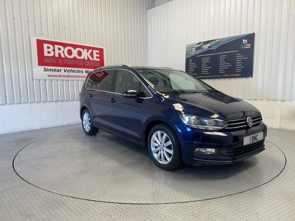 Volkswagen Touran Mpv 1.4 Tsi Bluemotion Tech Sel Euro 6 Ss Blue