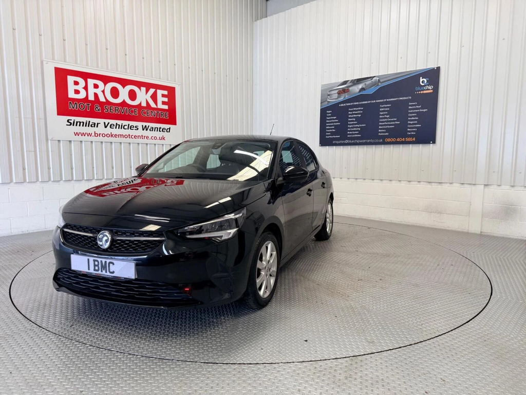 Vauxhall Corsa Hatchback 1.2 Se Euro 6 202121 DN21UWT Black #2