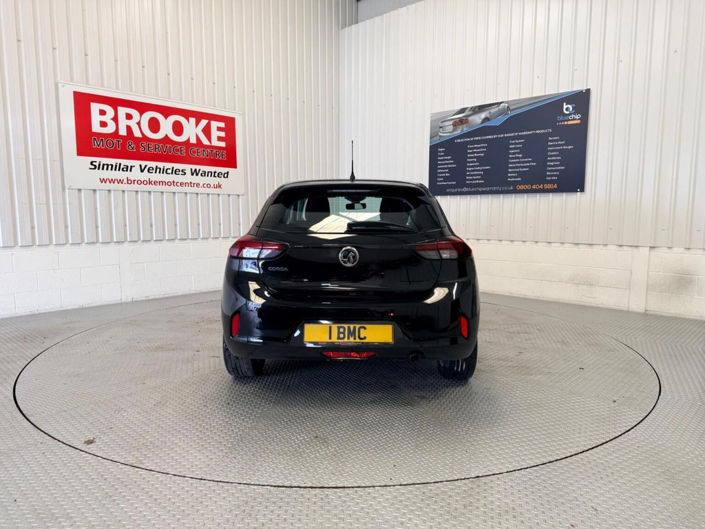 Vauxhall Corsa Hatchback 1.2 Se Euro 6 202121 DN21UWT Black #6