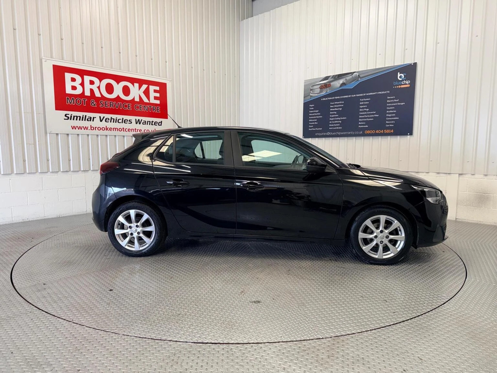 Vauxhall Corsa Hatchback 1.2 Se Euro 6 202121 DN21UWT Black #4