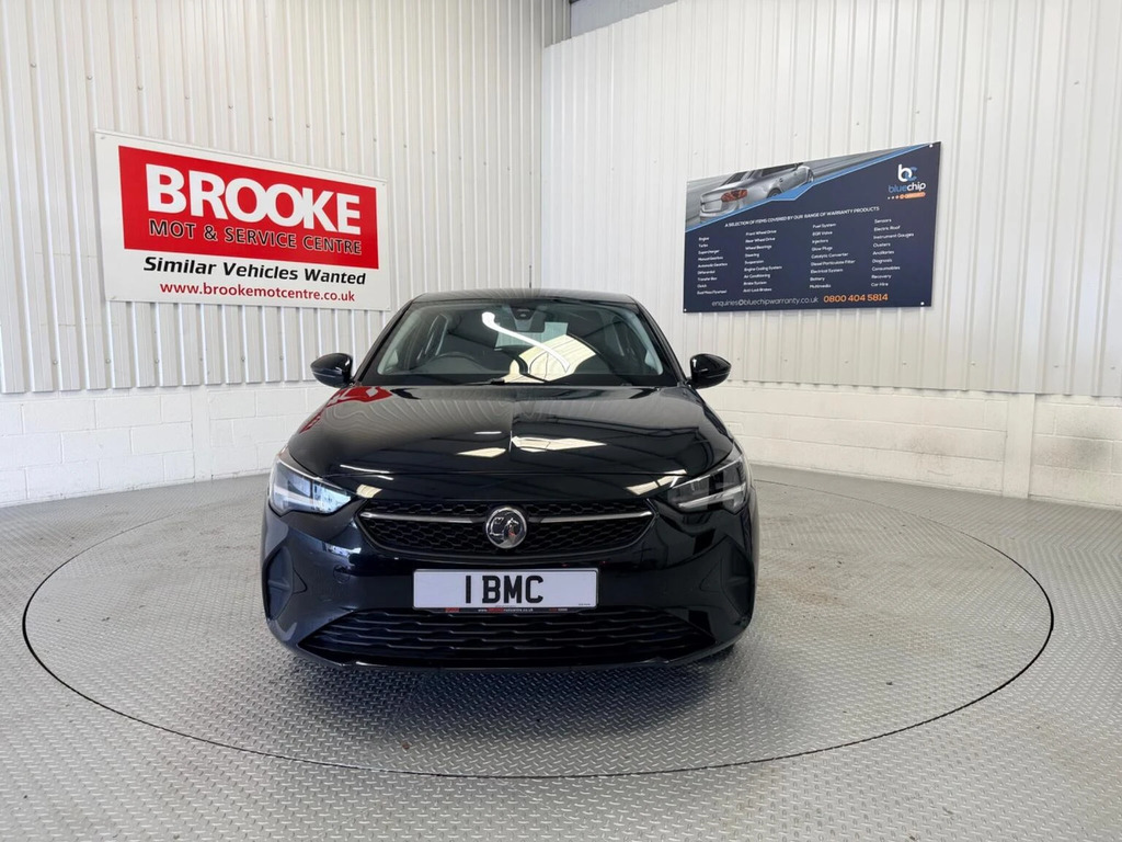 Vauxhall Corsa Hatchback 1.2 Se Euro 6 202121 DN21UWT Black #3