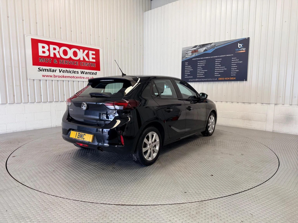 Vauxhall Corsa Hatchback 1.2 Se Euro 6 202121 DN21UWT Black #5