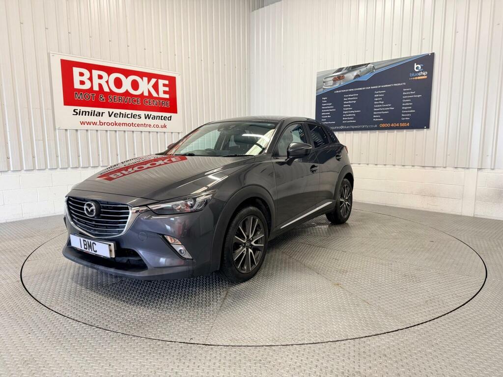 Mazda CX-3 Suv 2.0 Skyactiv-g Sport Nav Euro 6 Ss 201 NV66FFT Grey #2