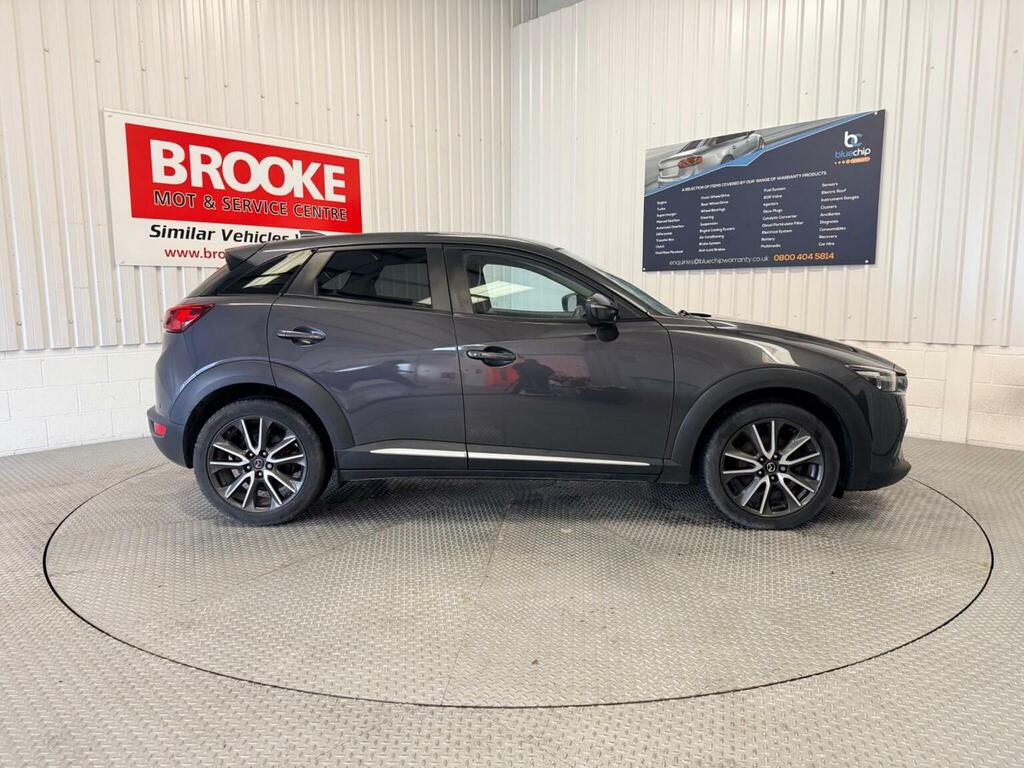 Mazda CX-3 Suv 2.0 Skyactiv-g Sport Nav Euro 6 Ss 201 NV66FFT Grey #4