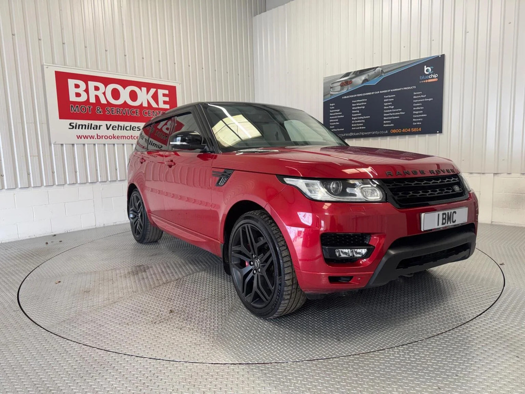 Land Rover Range Rover Sport Suv 3.0 Sd V6 Hse Dynamic 4Wd Euro 6 Ss Red
