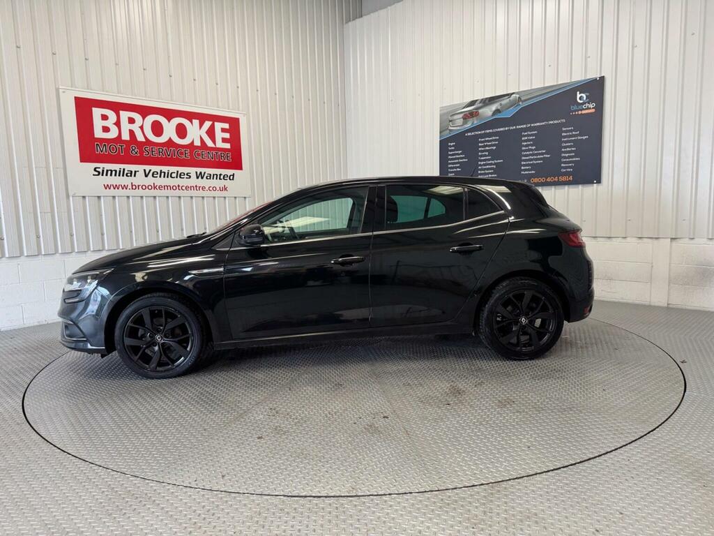 Renault Megane Hatchback 1.3 Tce Iconic Euro 6 Ss 201868 Black #4