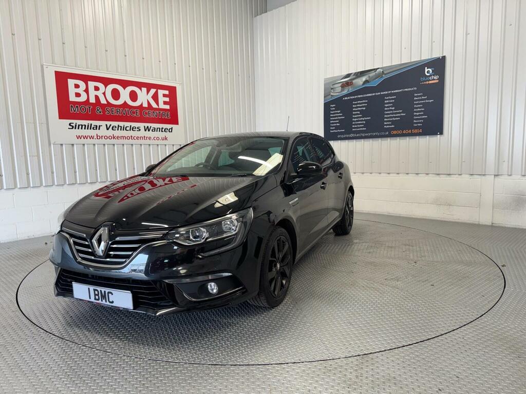 Renault Megane Hatchback 1.3 Tce Iconic Euro 6 Ss 201868 Black #3