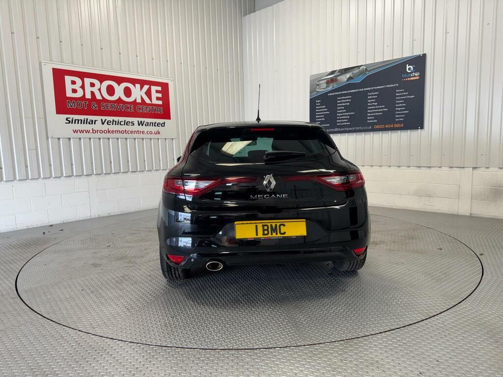 Renault Megane Hatchback 1.3 Tce Iconic Euro 6 Ss 201868 Black #6