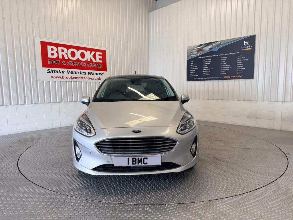 Ford Fiesta Hatchback 1.0T Ecoboost Titanium Euro 6 Ss OU18ZGV Silver #3