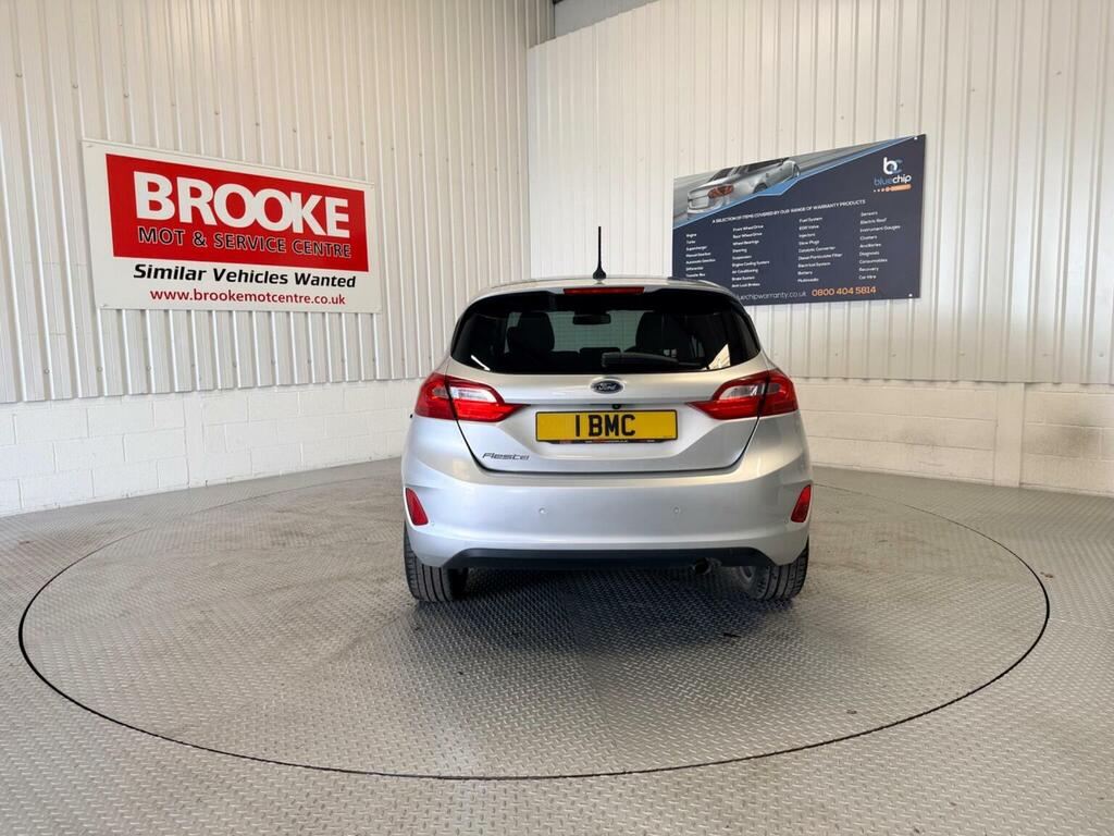 Ford Fiesta Hatchback 1.0T Ecoboost Titanium Euro 6 Ss OU18ZGV Silver #6