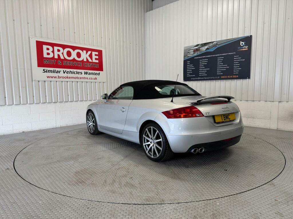 Audi TT Convertible 2.0 Tdi Roadster Quattro Euro 4 2 Silver #4