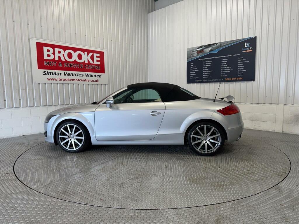 Audi TT Convertible 2.0 Tdi Roadster Quattro Euro 4 2 Silver #3