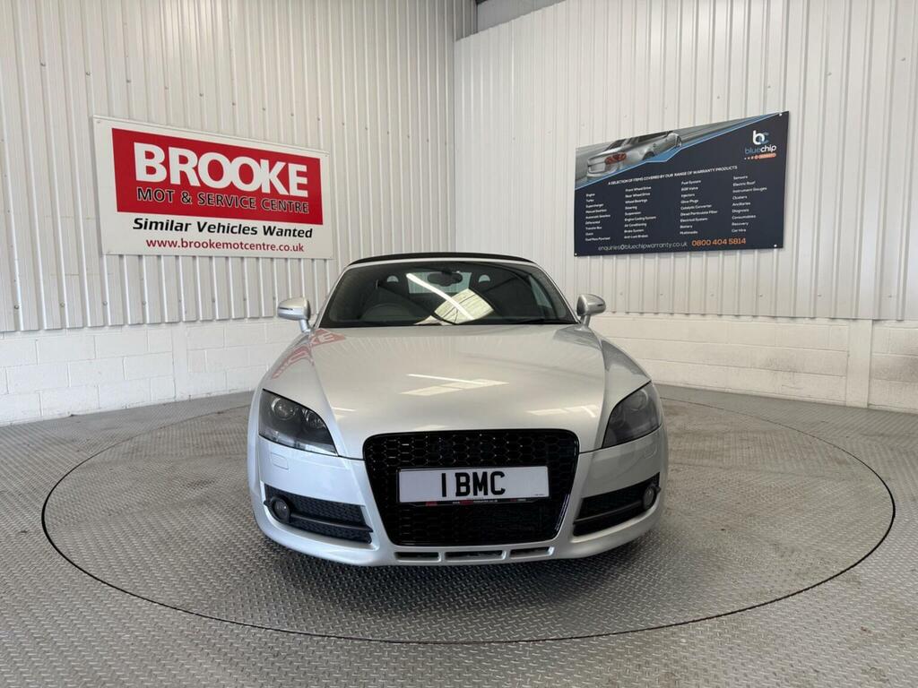 Audi TT Convertible 2.0 Tdi Roadster Quattro Euro 4 2 Silver #2