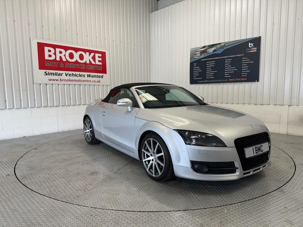Audi TT Convertible 2.0 Tdi Roadster Quattro Euro 4 2 Silver