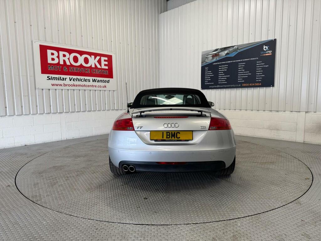 Audi TT Convertible 2.0 Tdi Roadster Quattro Euro 4 2 Silver #5