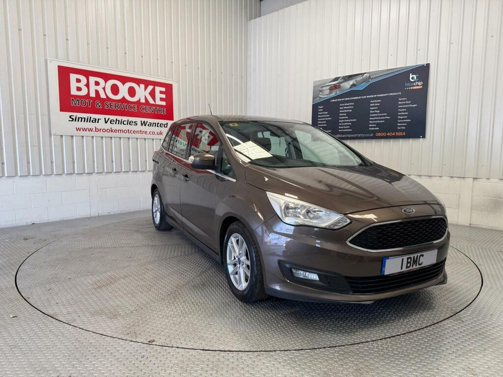 Ford Grand C-Max Mpv 1.0T Ecoboost Zetec Euro 6 Ss Nav 20 Brown