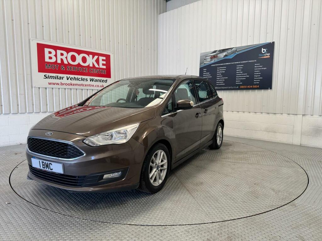 Ford Grand C-Max Mpv 1.0T Ecoboost Zetec Euro 6 Ss Nav 20 Brown #3