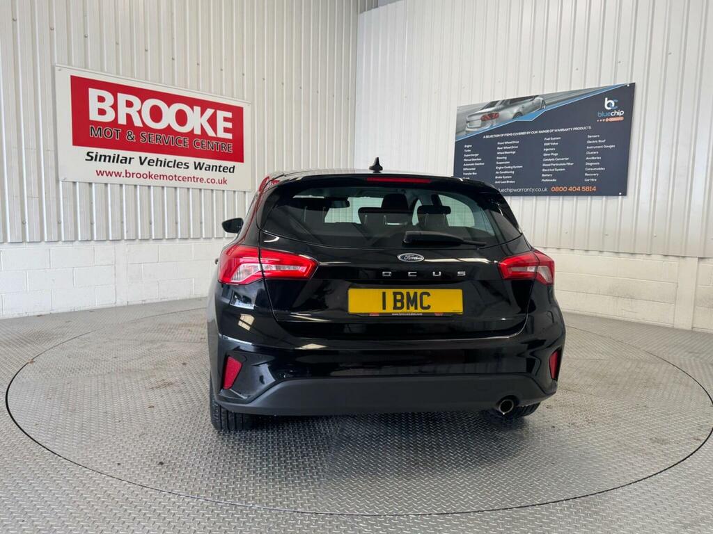 Ford Focus Hatchback 1.0T Ecoboost Zetec Euro 6 Ss 20 FM68ASU Black #6