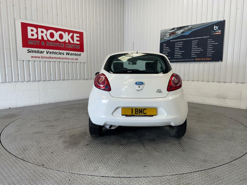 Ford KA Hatchback 1.2 Edge Euro 5 Ss 201313 AU13XVG White #6