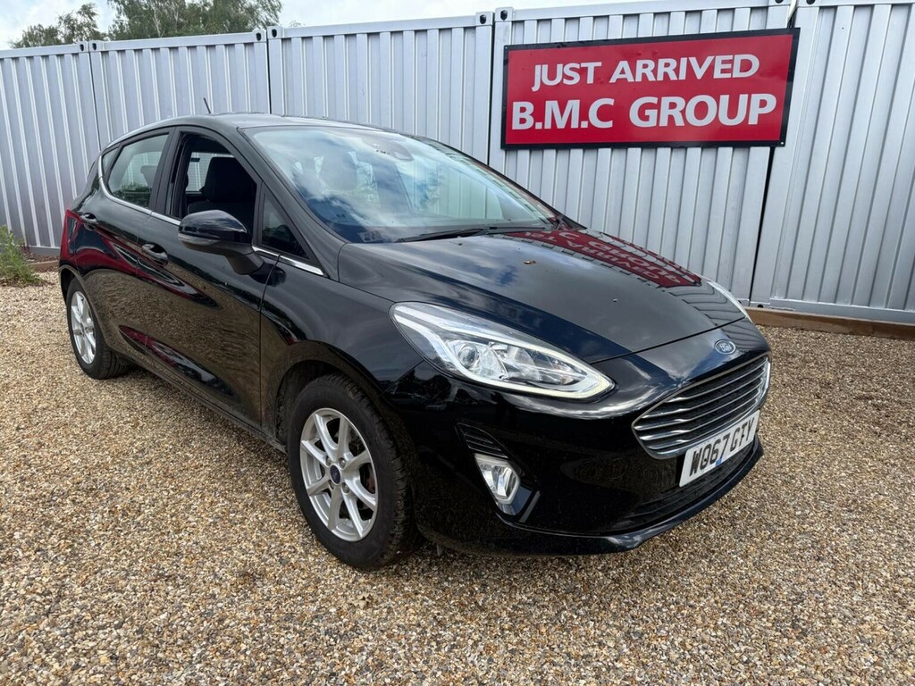 Ford Fiesta Hatchback 1.1 Ti-vct Zetec Euro 6 Ss 2018 WO67GTY Black