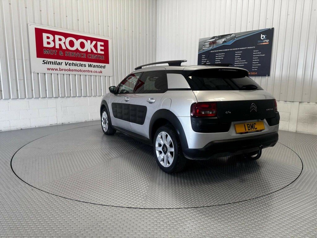 Citroen C4 Cactus Hatchback 1.6 Bluehdi Flair Euro 6 Ss 2015 Silver #5