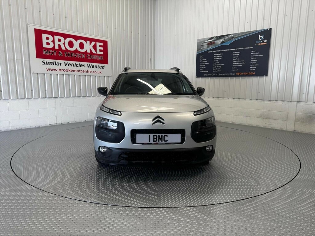 Citroen C4 Cactus Hatchback 1.6 Bluehdi Flair Euro 6 Ss 2015 Silver #2