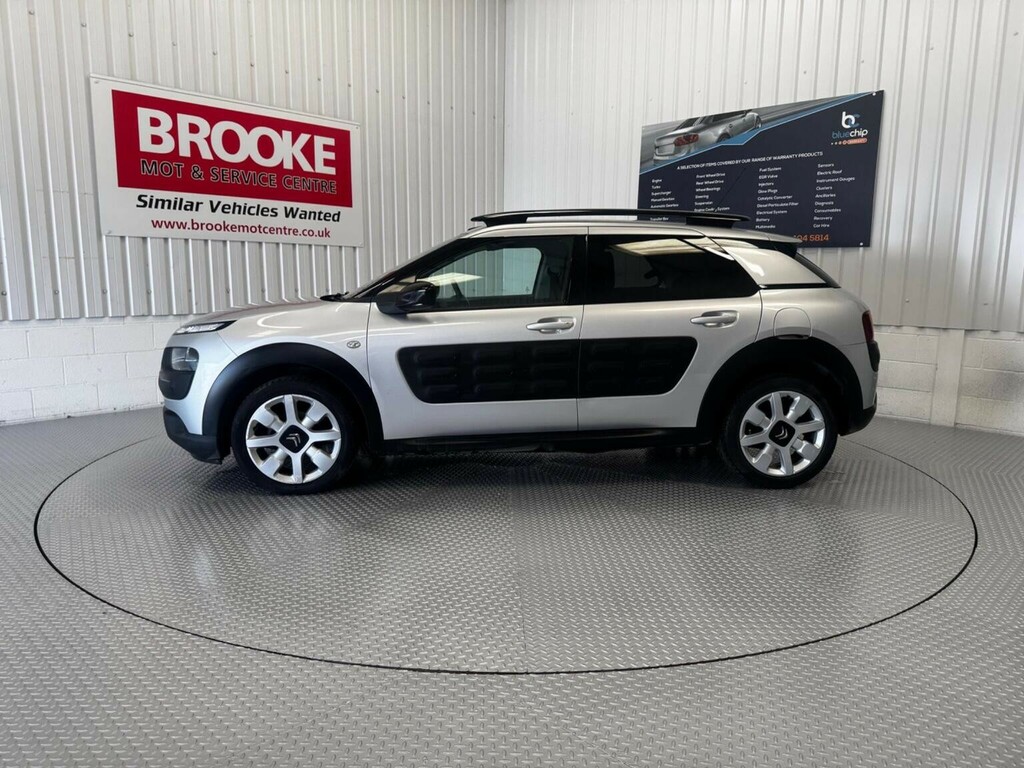 Citroen C4 Cactus Hatchback 1.6 Bluehdi Flair Euro 6 Ss 2015 Silver #4