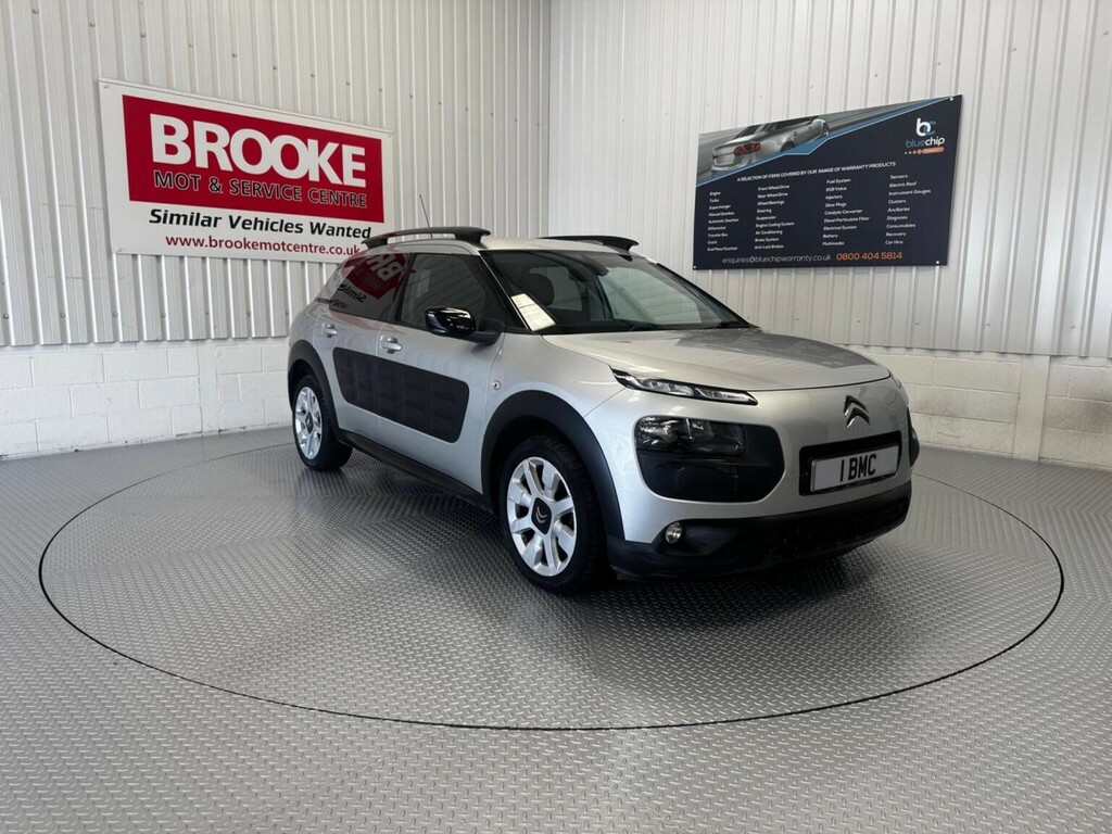 Citroen C4 Cactus Hatchback 1.6 Bluehdi Flair Euro 6 Ss 2015 Silver