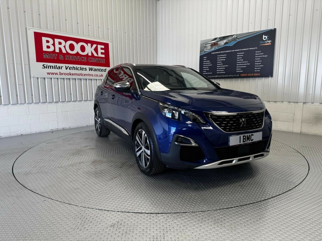 Peugeot 3008 Suv 2.0 Bluehdi Gt Eat 6Spd Euro 6 Ss Blue