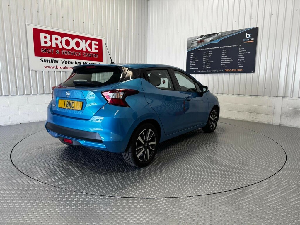Nissan Micra Hatchback 1.0 Ig-t Acenta Limited Edition Euro 6 AU69PHK Blue #3