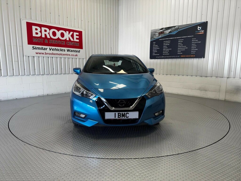 Nissan Micra Hatchback 1.0 Ig-t Acenta Limited Edition Euro 6 AU69PHK Blue #5