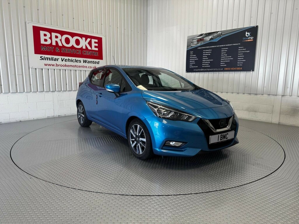 Nissan Micra Hatchback 1.0 Ig-t Acenta Limited Edition Euro 6 Blue