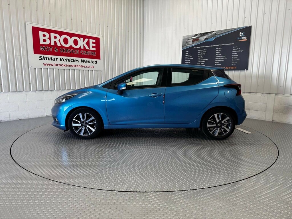 Nissan Micra Hatchback 1.0 Ig-t Acenta Limited Edition Euro 6 AU69PHK Blue #6