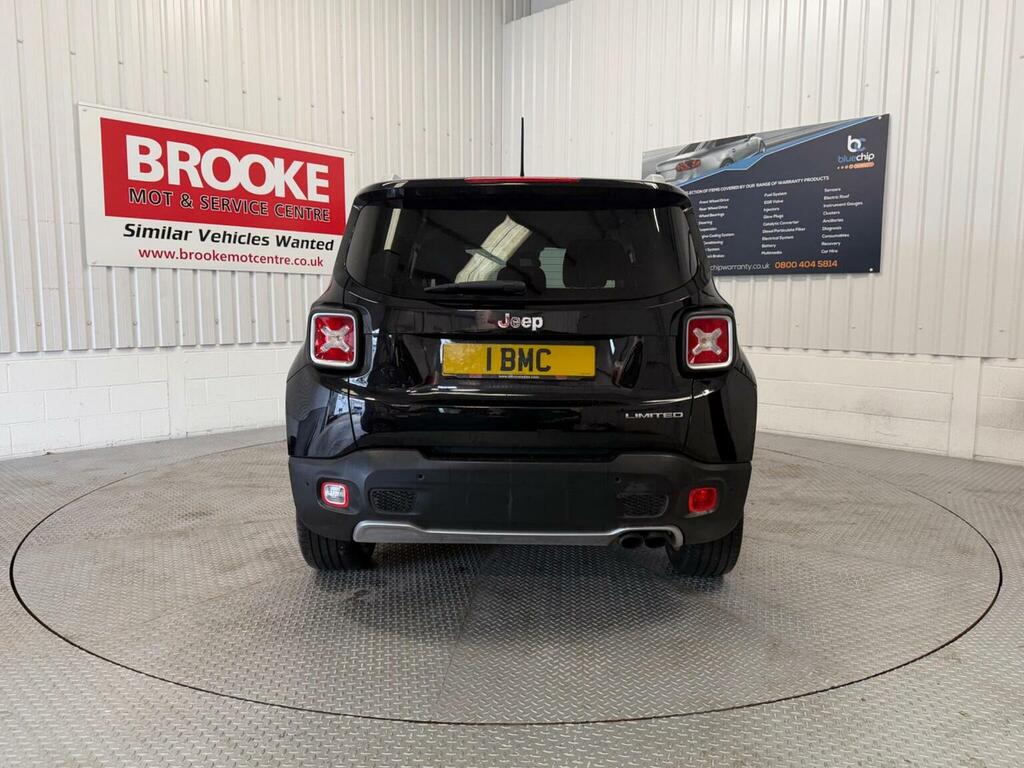 Jeep Renegade 1.4T Multiairii Limited Euro 6 Ss KT17FNA Black #4