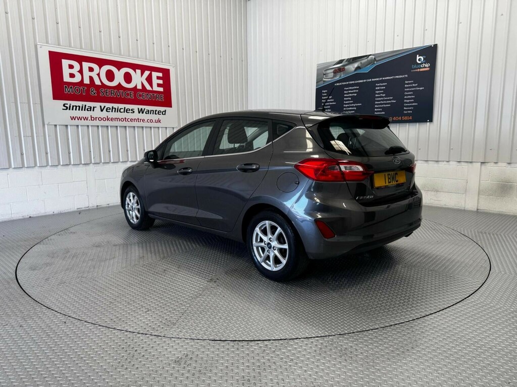 Ford Fiesta Hatchback 1.1 Ti-vct Zetec Euro 6 Ss 2018 FJ68MVW Grey #5