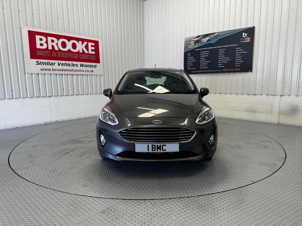 Ford Fiesta Hatchback 1.1 Ti-vct Zetec Euro 6 Ss 2018 FJ68MVW Grey #2