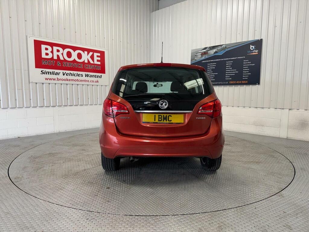 Vauxhall Meriva 1.4T 16V Excite Euro 5 Orange #6