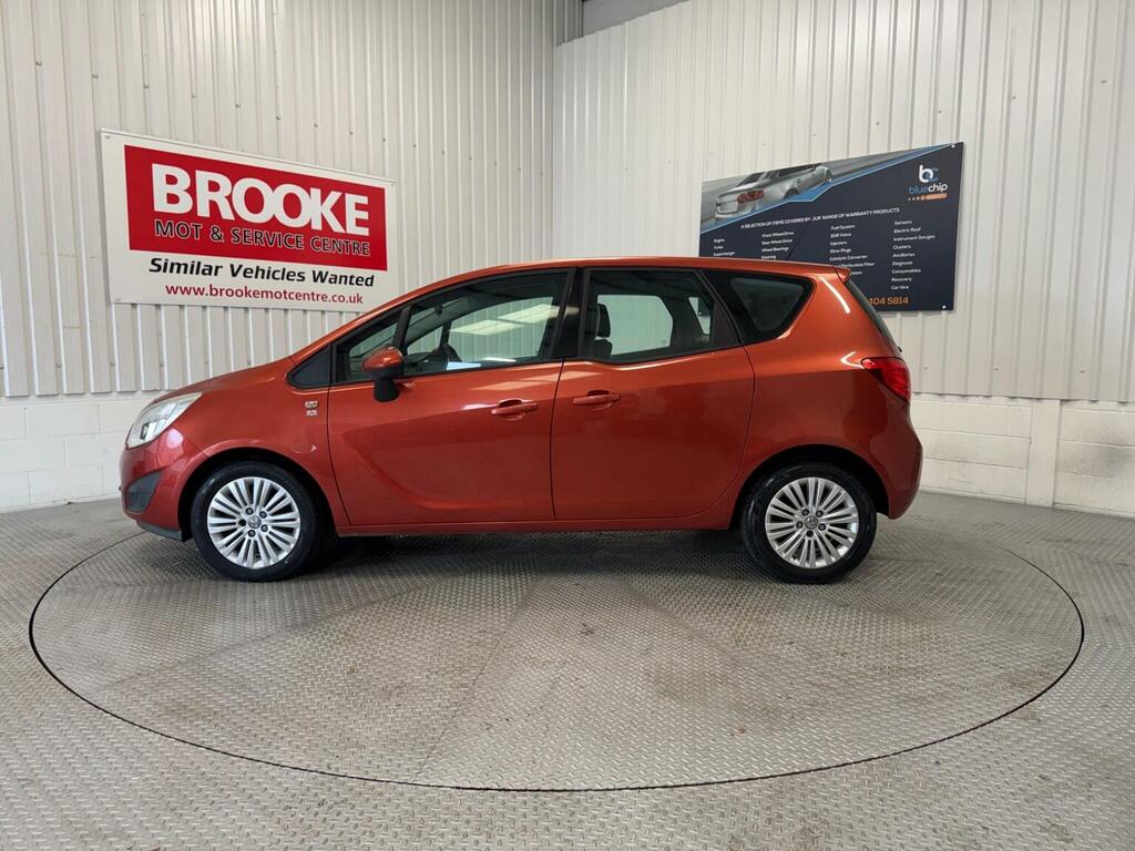Vauxhall Meriva 1.4T 16V Excite Euro 5 Orange #4